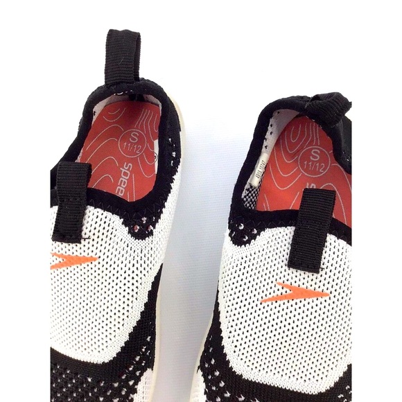 Speedo Kids Junior Surf Strider Water Shoes White/Black Size Small 11-12 - Picture 5 of 12